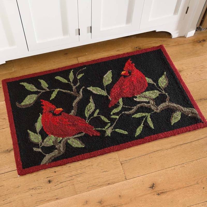 Indoor/Outdoor Cardinal Accent Rug, 24