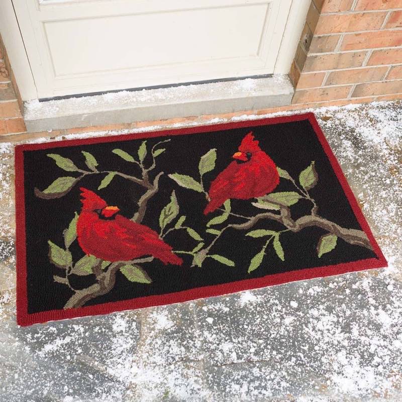 Indoor/Outdoor Cardinal Accent Rug, 24