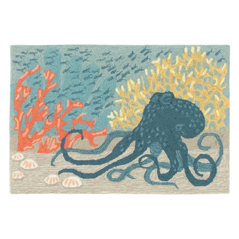 Octopus Ocean Rug
