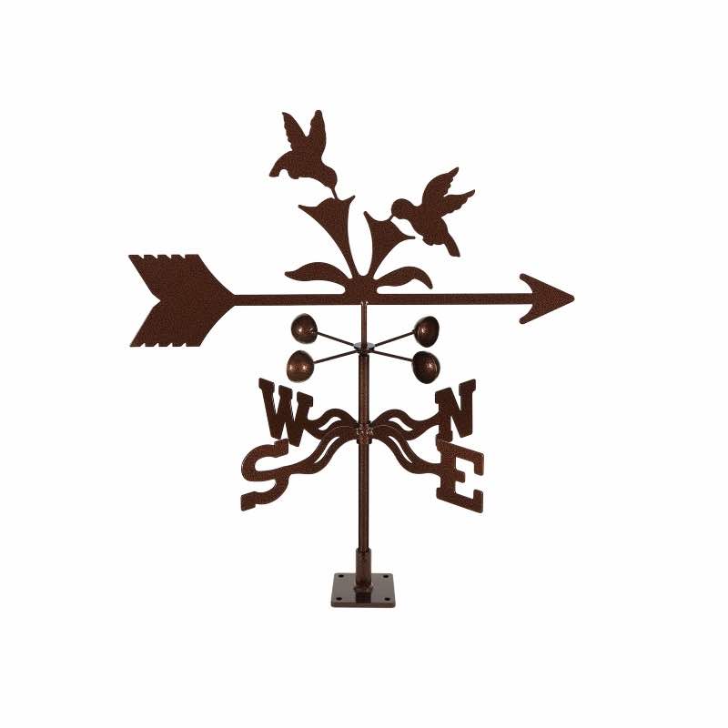 Hummingbird Garden Vane - Deck Mount