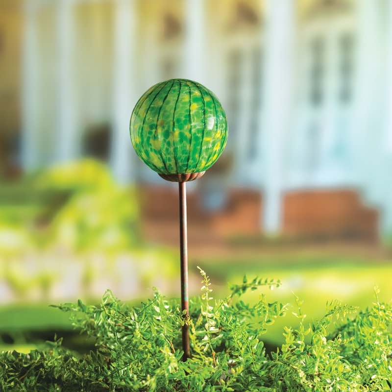 Elliptical Lollipop Globe Stake