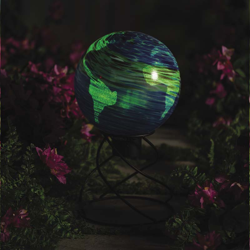 Earth Glowing Gazing Ball, 10