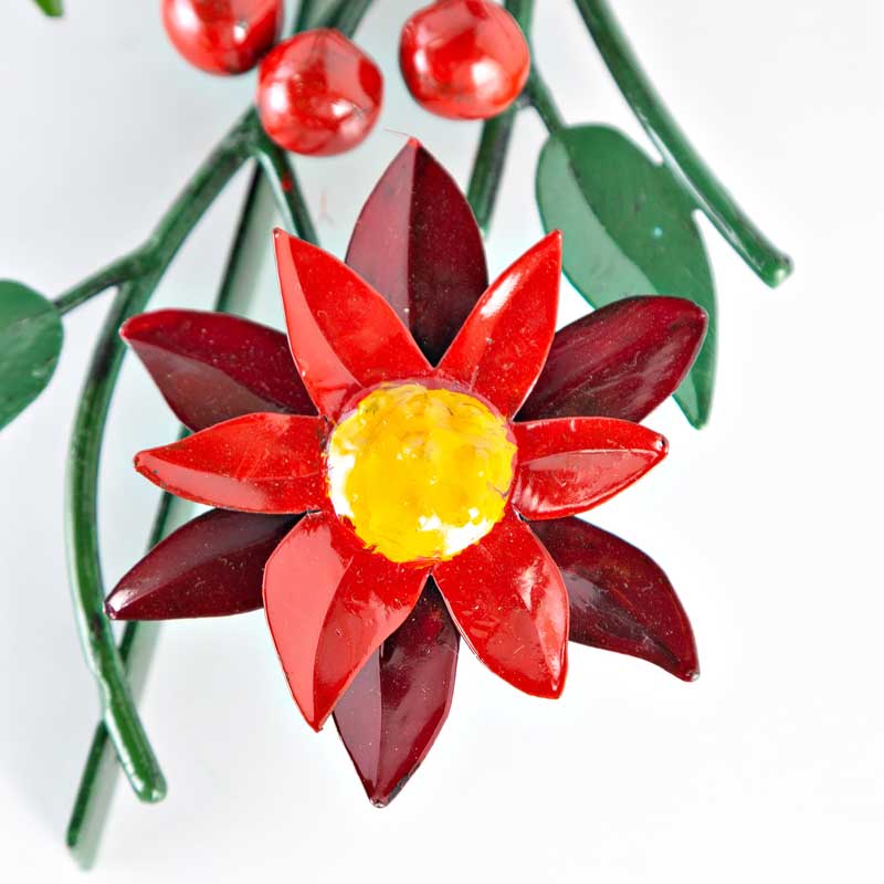 Poinsettia Holiday Corner (right)