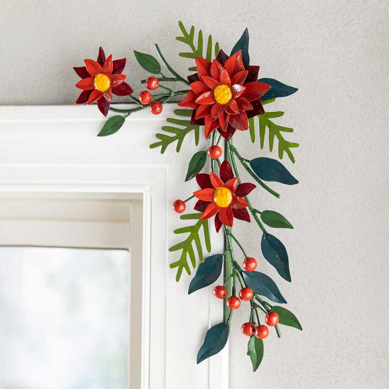 Poinsettia Holiday Corner (right)