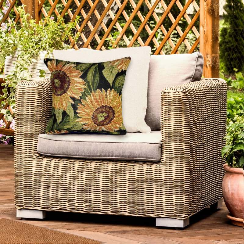 Sunflowers Pillow, 18