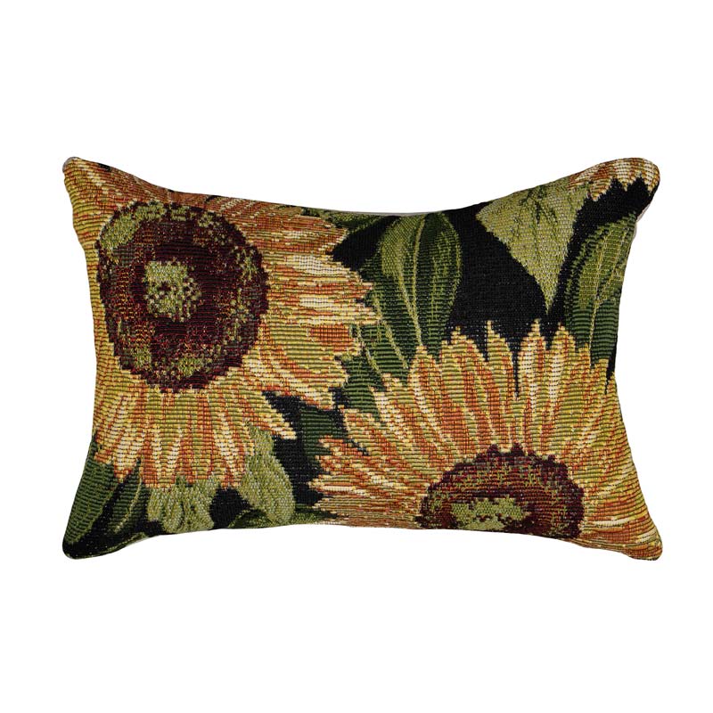 Sunflowers Lumbar Pillow, 12