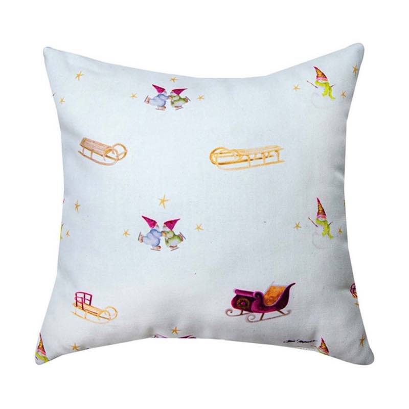 Gnomebody Does Christmas Like We Do Holiday Throw Pillow