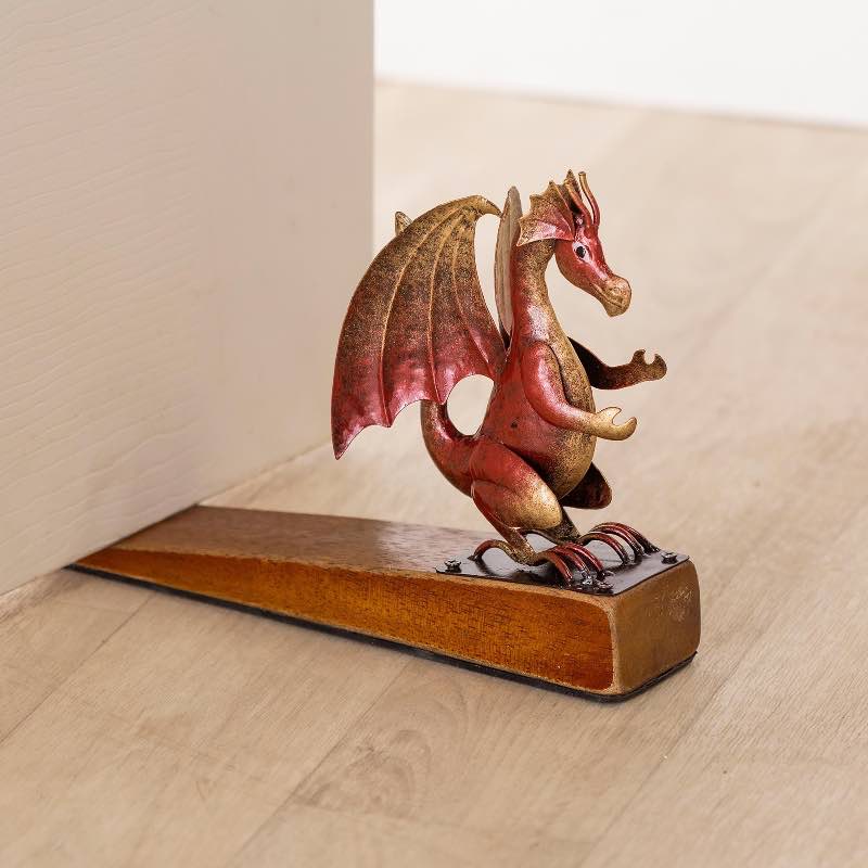 Handcrafted Dragon Doorstopper