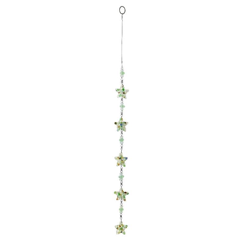 Recycled Glass Star Garland