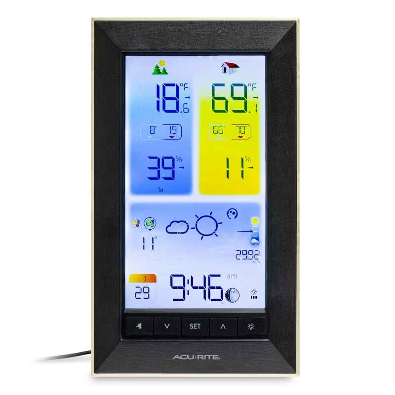 Digital Color Weather Station with Moon Phase