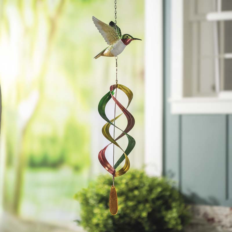 Hummingbird Hanging Wind Spinner