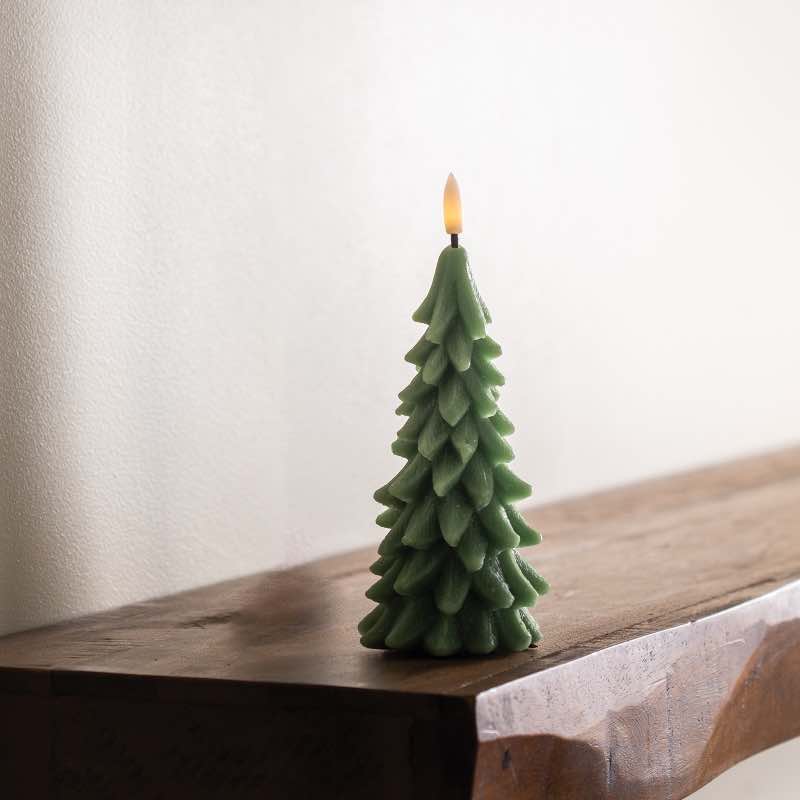 LED Wax Tree Candle
