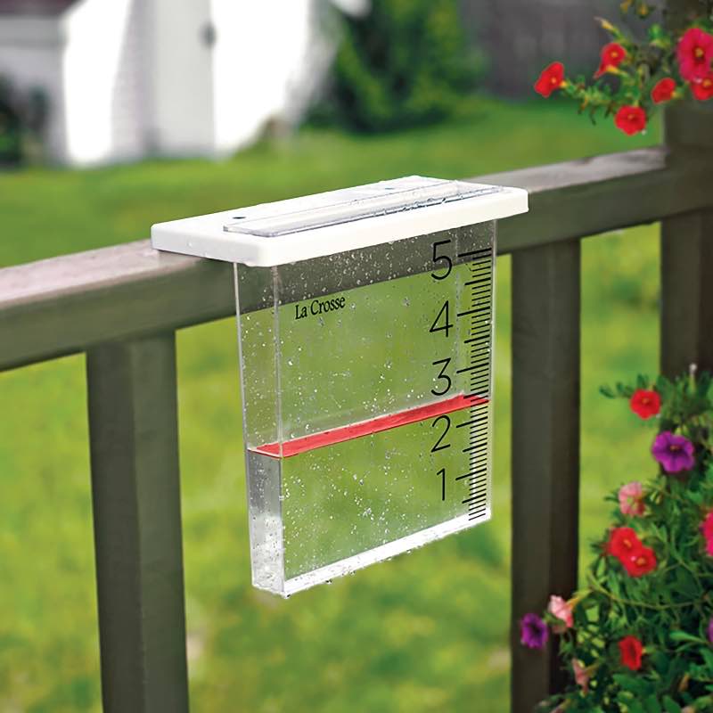 The Waterfall Rain Gauge by La Crosse Technology