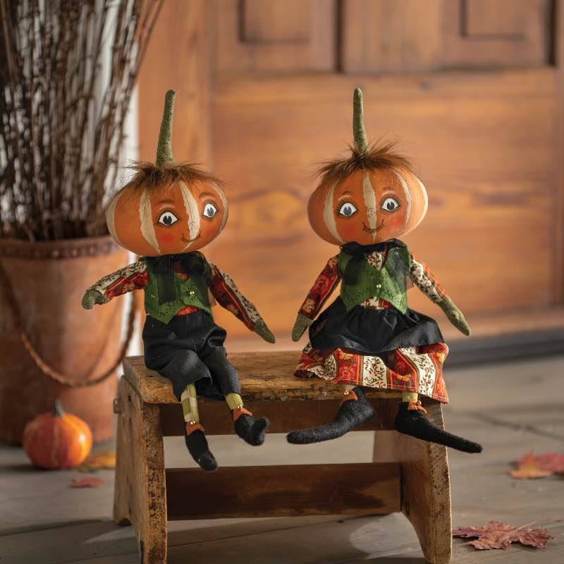 Kimberly Pumpkin Head Doll, 16