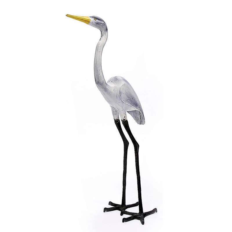 Egret Metal Yard Sculpture, 43