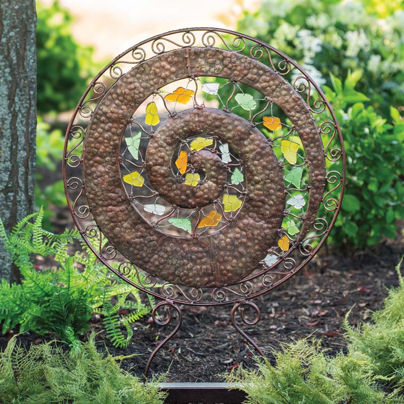 Medallion Garden Stake