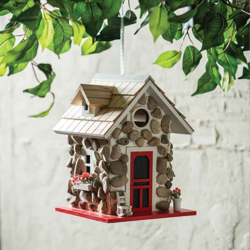 Fieldstone Guest Cottage Birdhouse