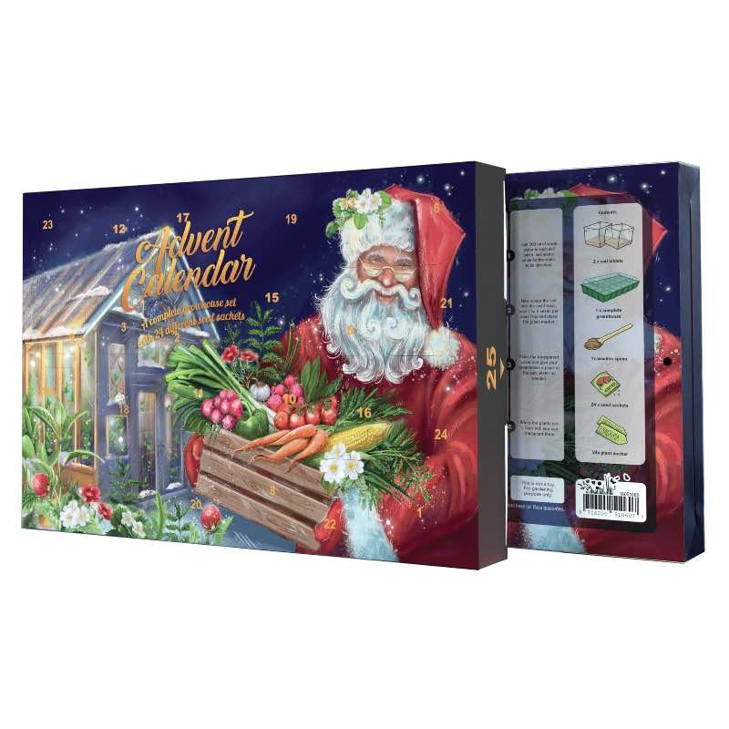 Santa's Greenhouse Seed Advent Calendar