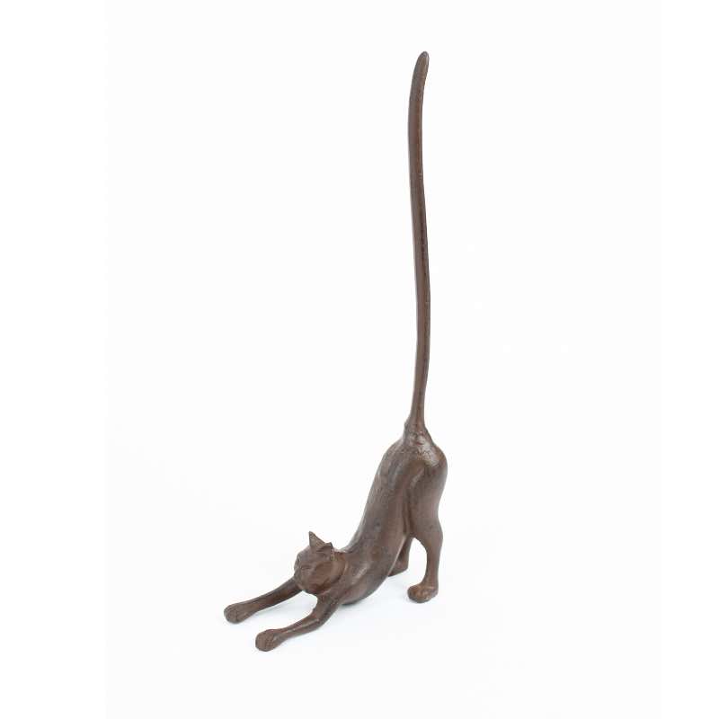 Cast Iron Cat Paper Towel Holder