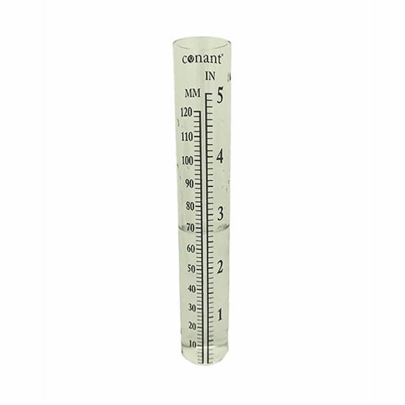 Replacement Glass Rain Gauge Vial