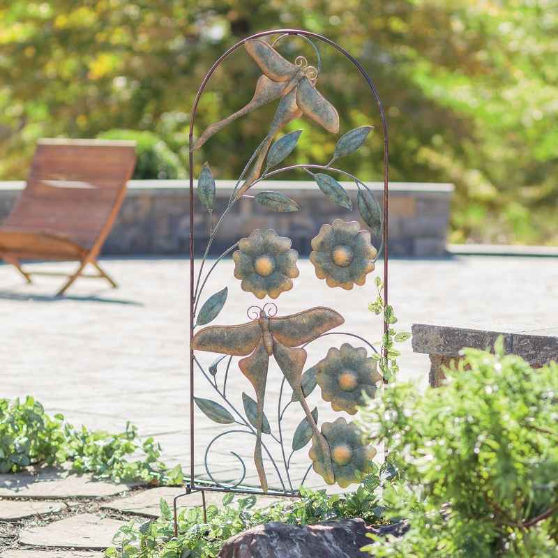 Luna Moth Trellis