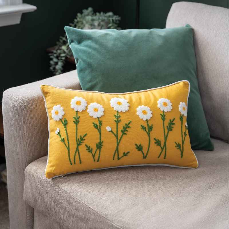 Daisy Lumbar Pillow