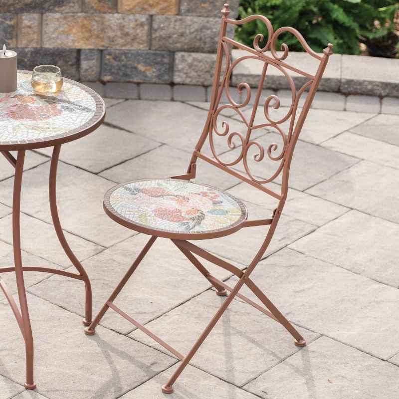 Aberdeen Stone Mosaic Bistro Set