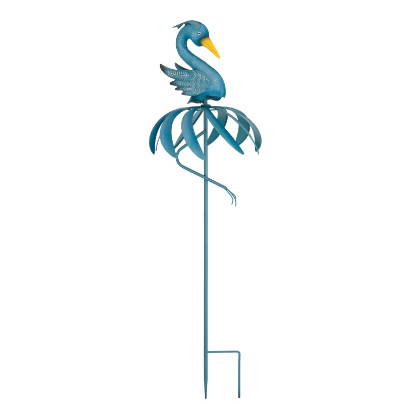 Blue Heron Spinner Stake