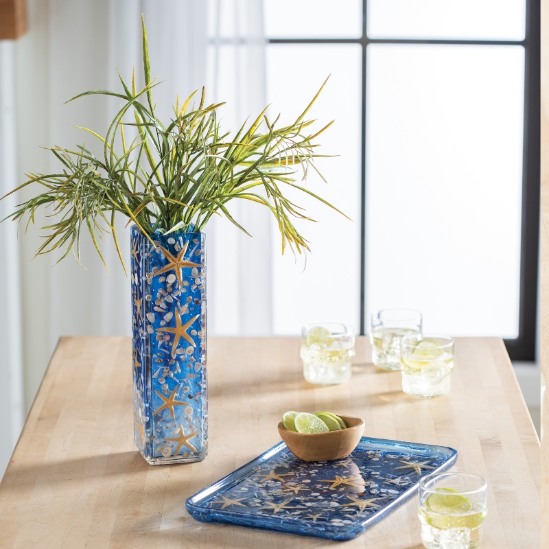Square Starfish Vase