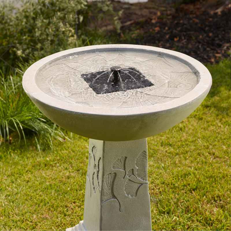 Gingko IntelliSOLAR Birdbath with Remote