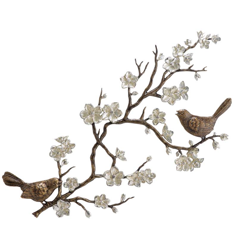 Birds and Cherry Blossom Wall Art