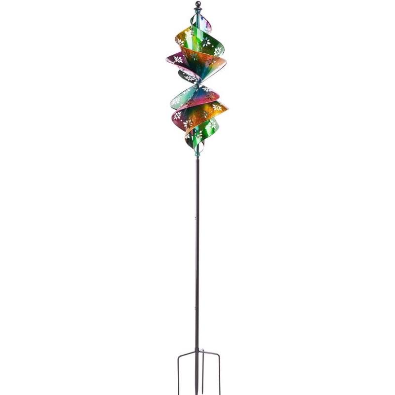 Colorful Spiral Wind Spinner