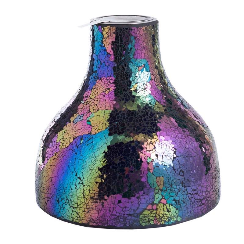 EchoFlame Craftsman Glass Mosaic Firepot